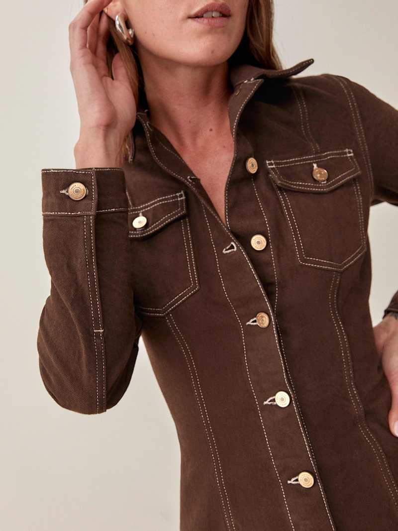 Newman Denim Mini Dress