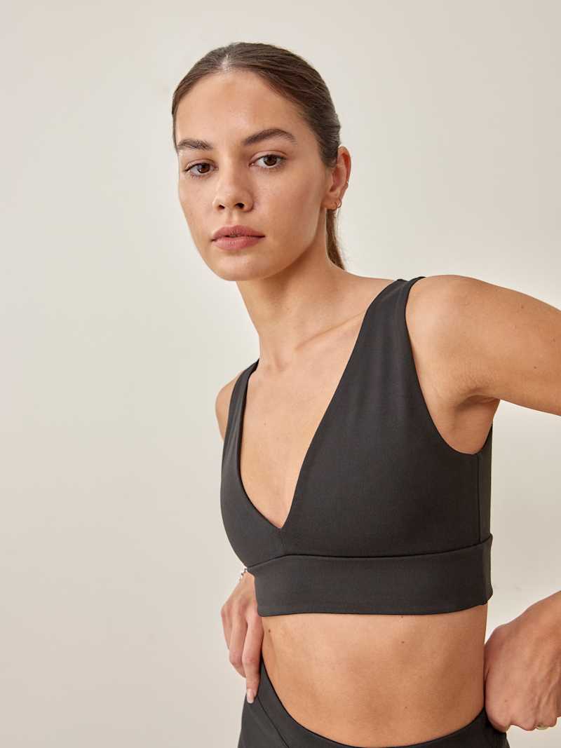 Roxy Ecostretch Plunge V-Neck Bra