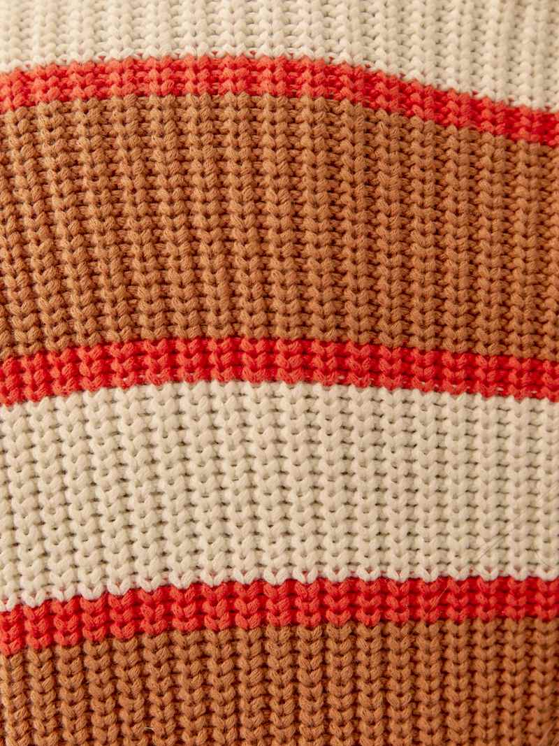 Elio Cotton Stripe Sweater