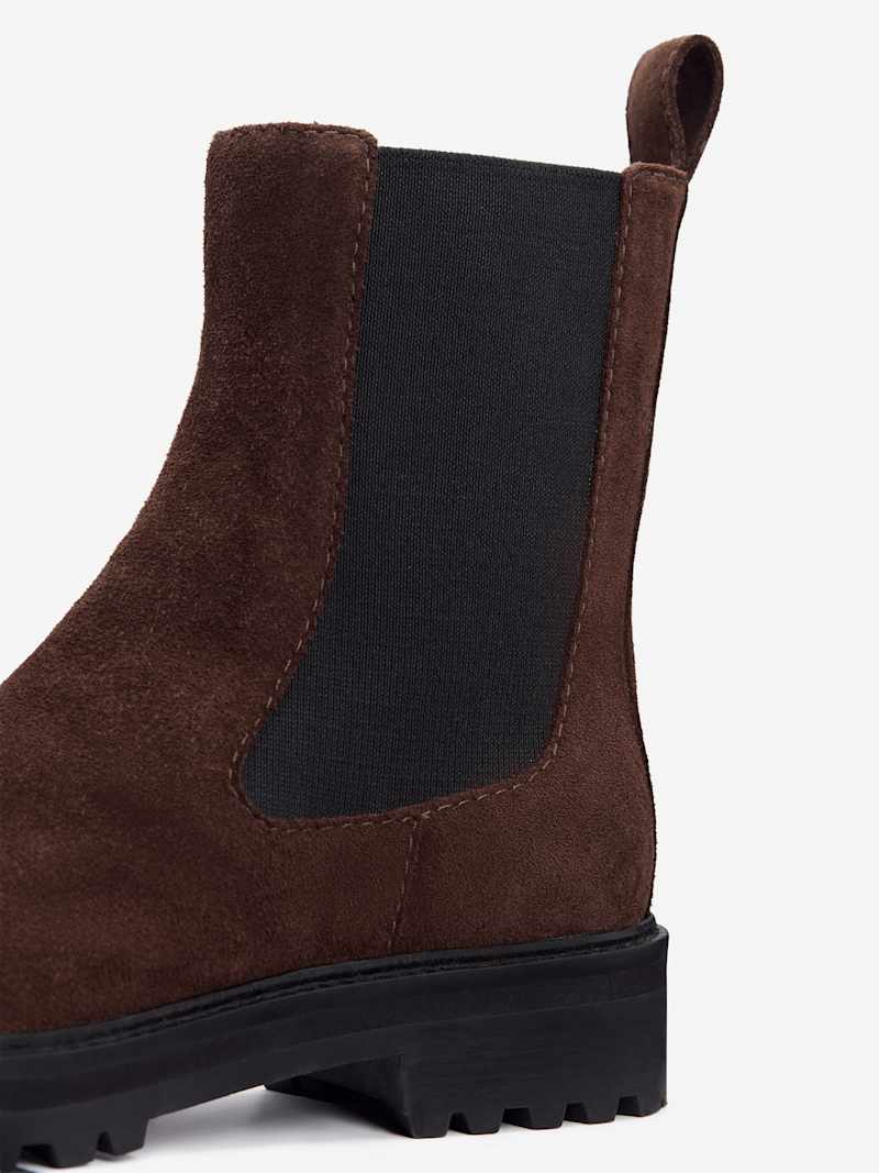 Katerina Lug Sole Chelsea Boot