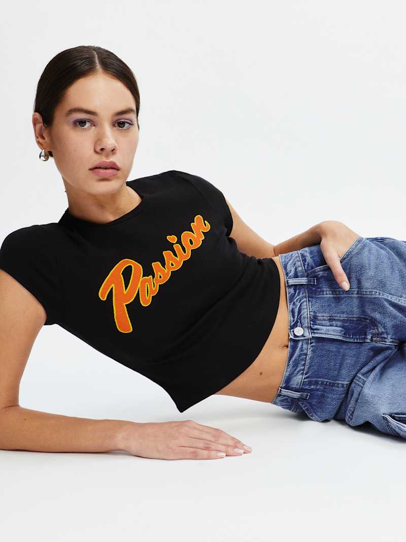 Mckenna Mid Rise Slouch Cargo Jeans