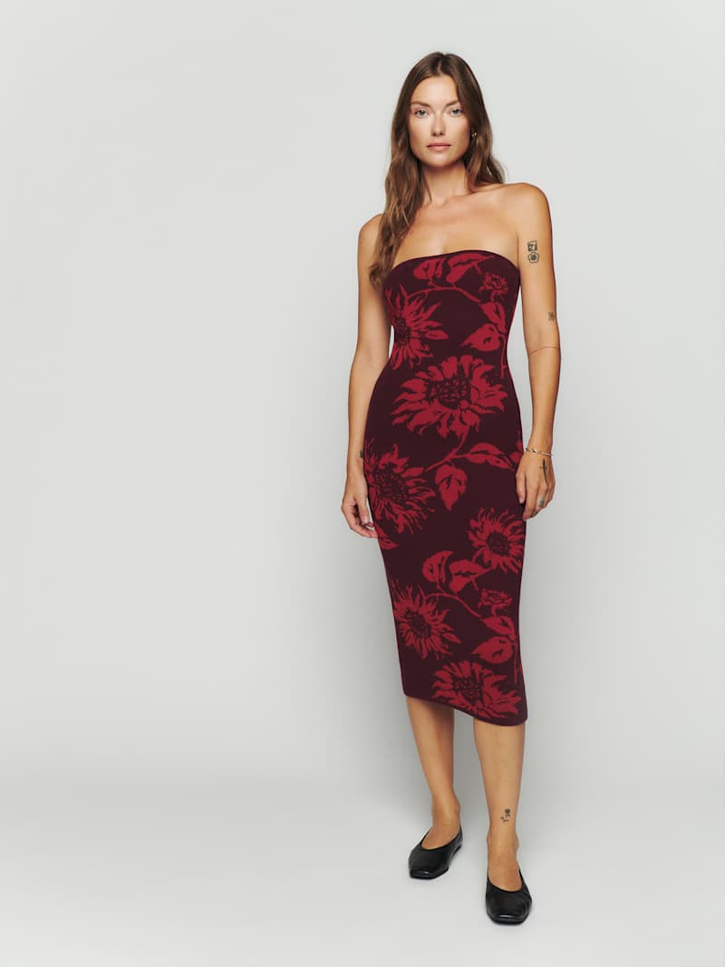 Cianna Strapless Sweater Dress