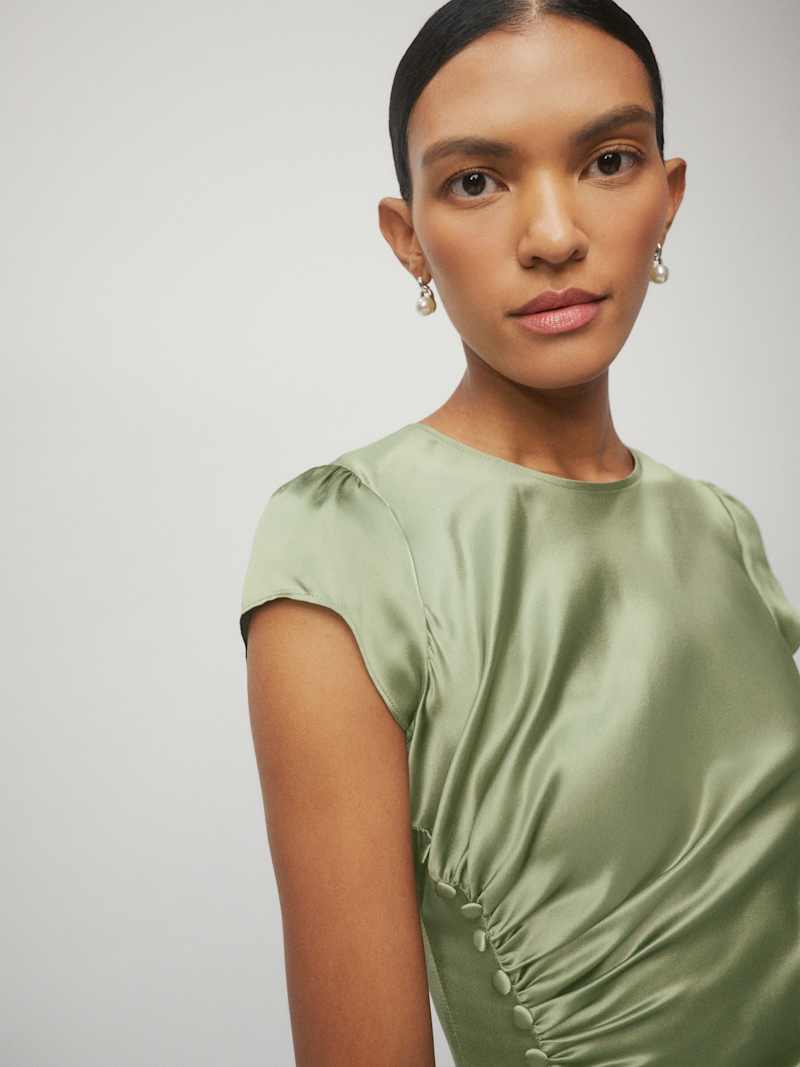 Birch Silk Dress