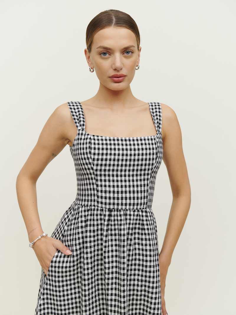 Bucatini Linen Dress
