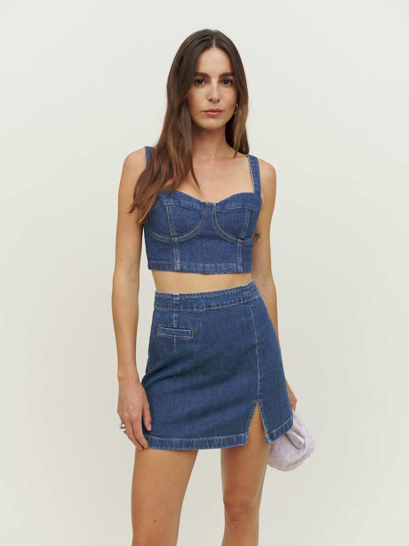 Freda High Rise Mini Skirt