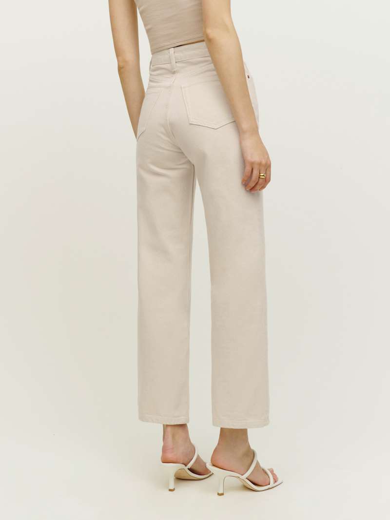 Wilder High Rise Wide Leg Cropped Jeans