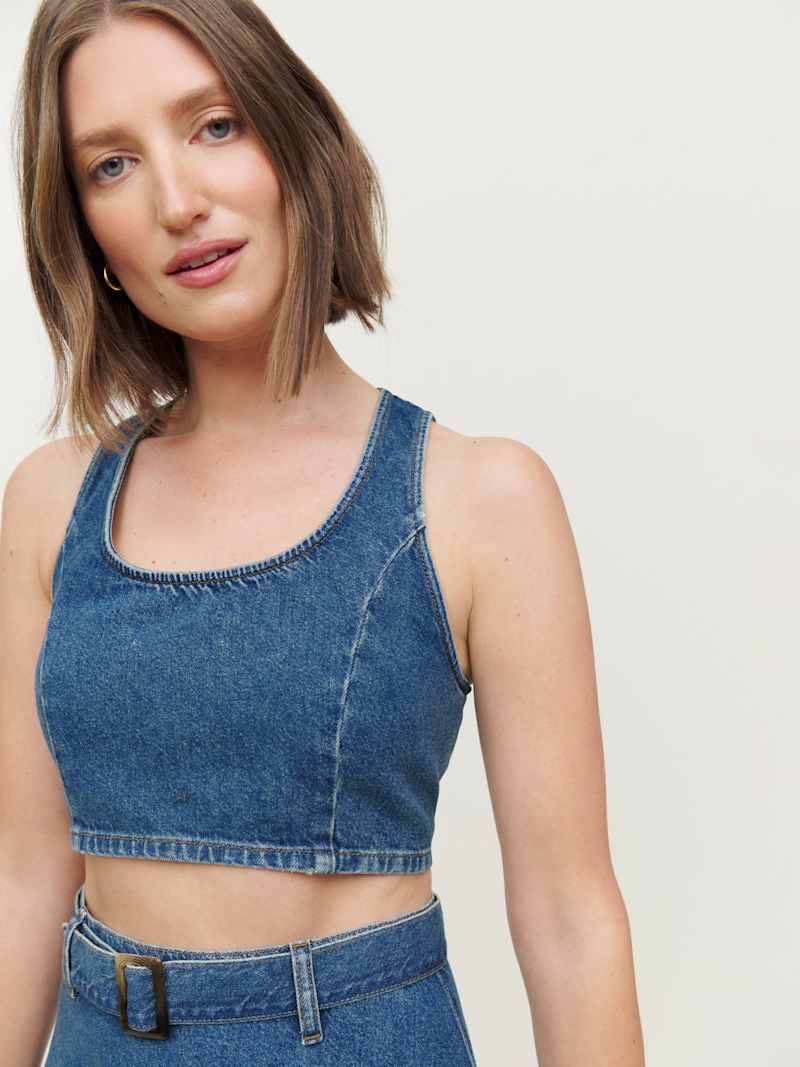 Anissa Two Piece Denim Set