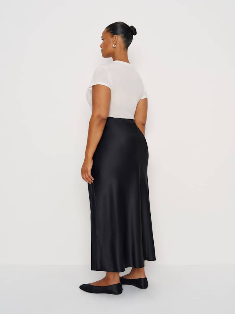 Layla Silk Skirt Es