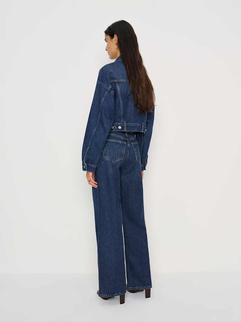Jori Cropped Denim Jacket