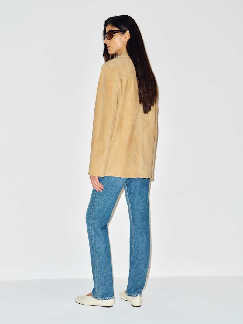 Veda Lincoln Suede Shirt Jacket