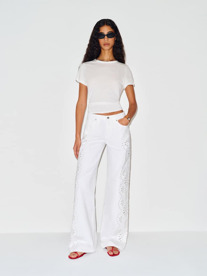 Cary Low Rise Slouchy Wide Leg Jeans
