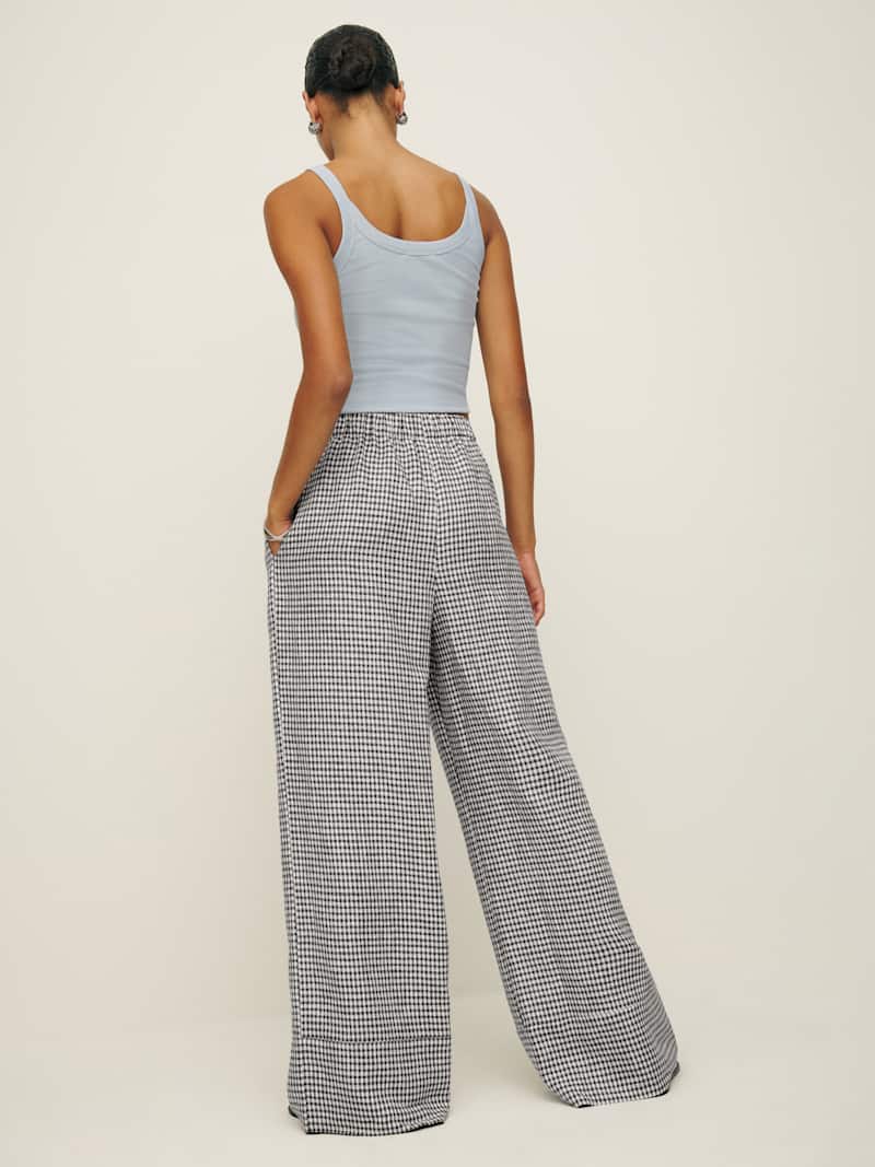 Fernando Linen Wide Leg Pant