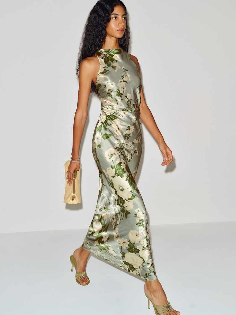 Anaiis Silk Dress