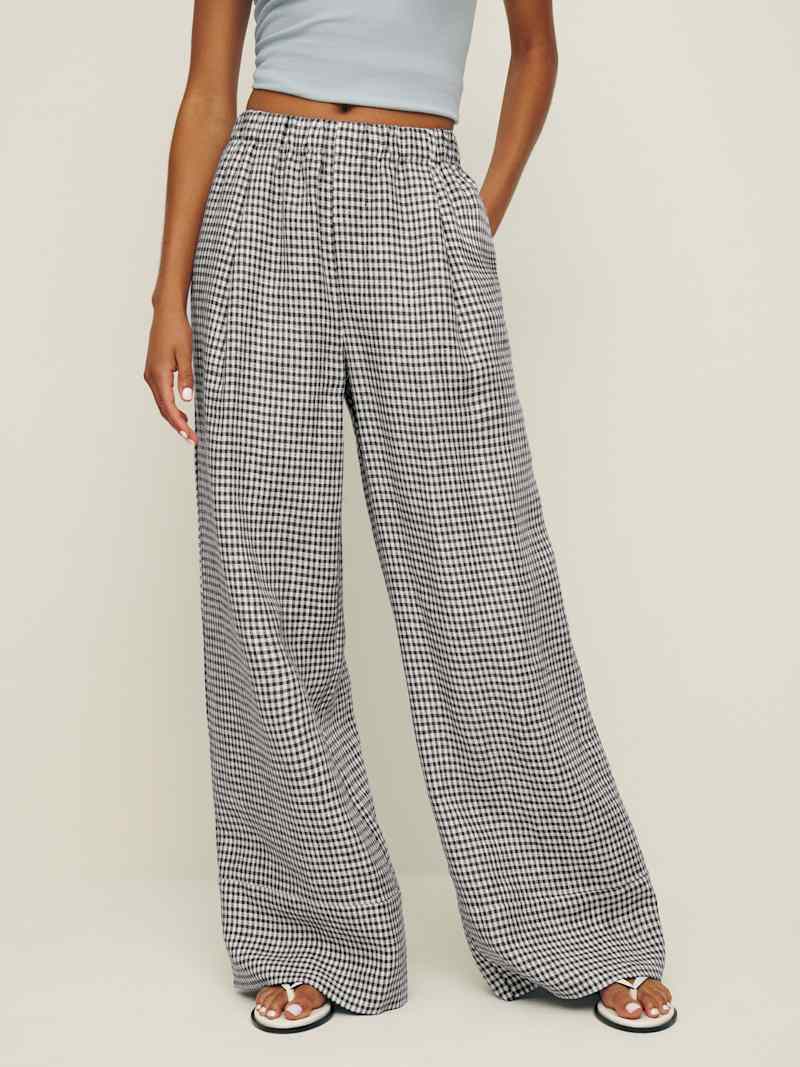 Fernando Linen Wide Leg Short Pant