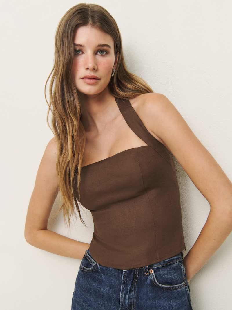 Malika Linen Top