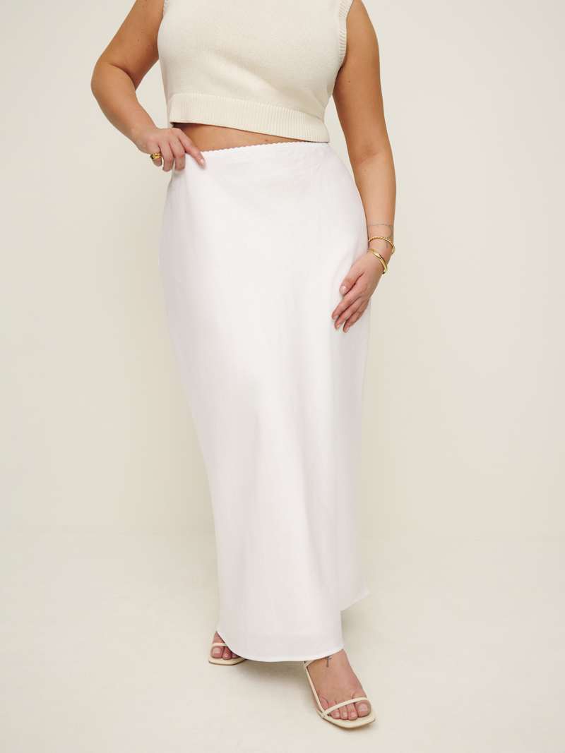 Layla Linen Skirt Es