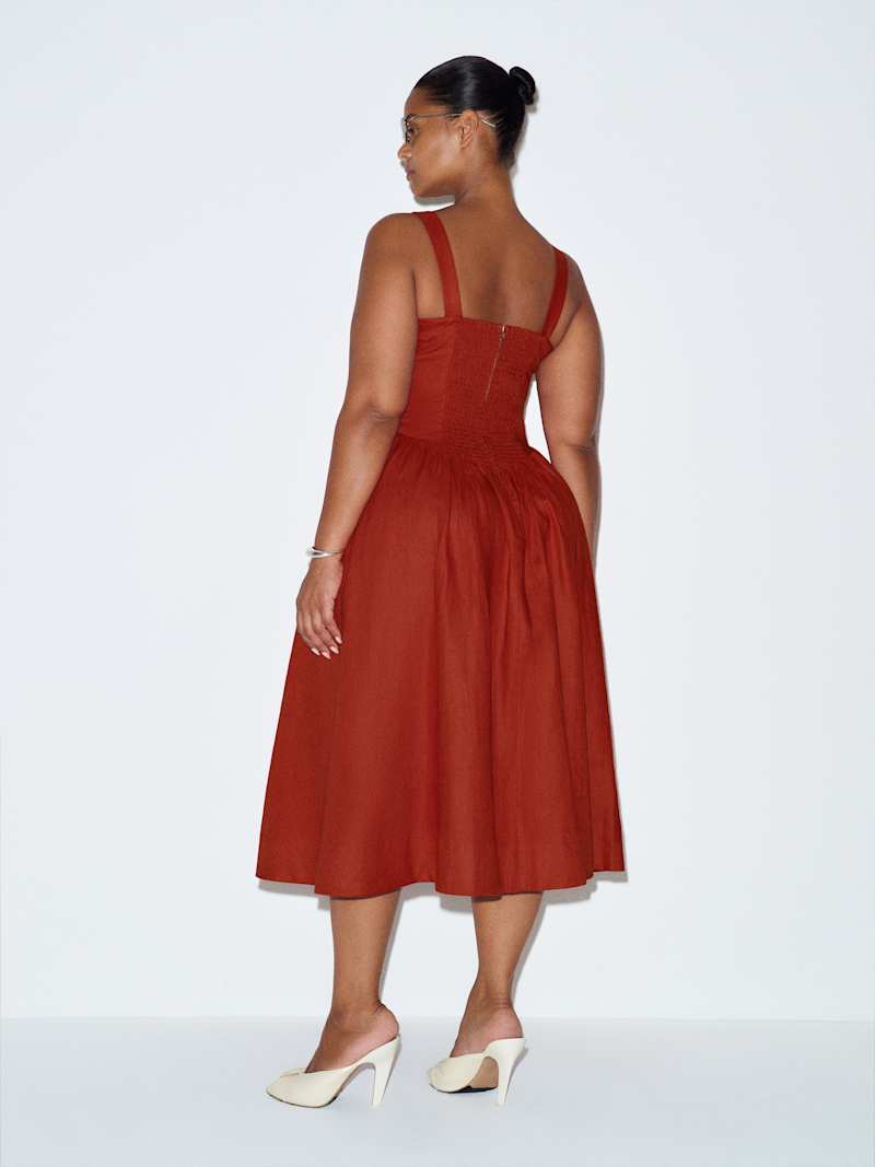Balia Linen Dress Es