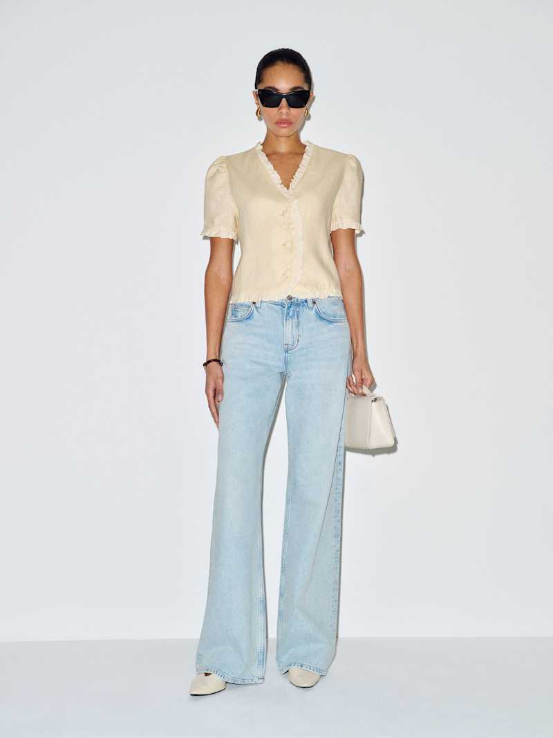 Bess Linen Top