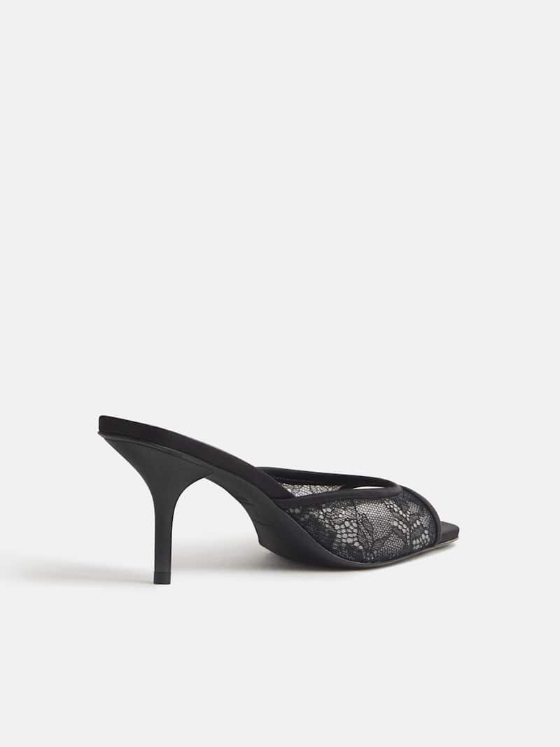 Clementine Heeled Mule Sandal
