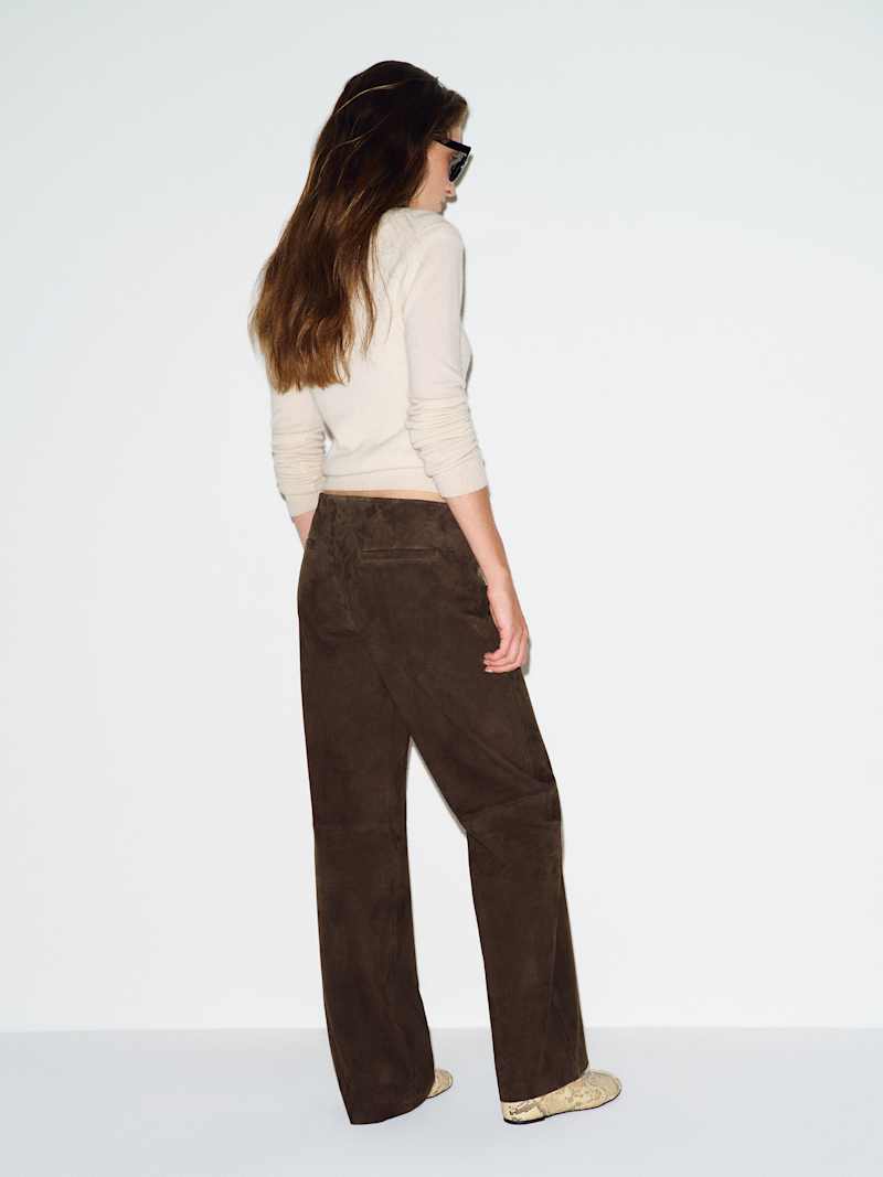 Veda Vida Low Rise Leather Pant