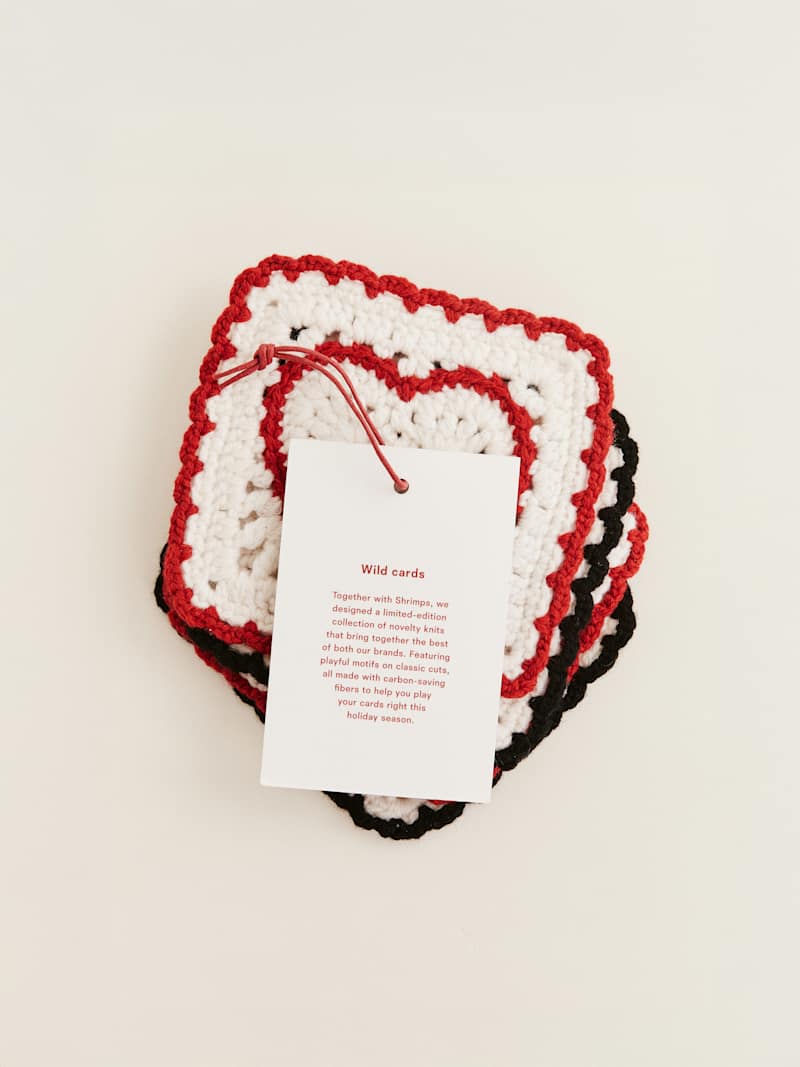 Aces Regenerative Wool Coasters