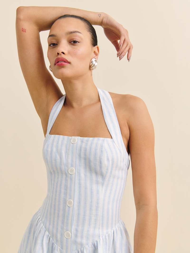 Mariela Linen Dress
