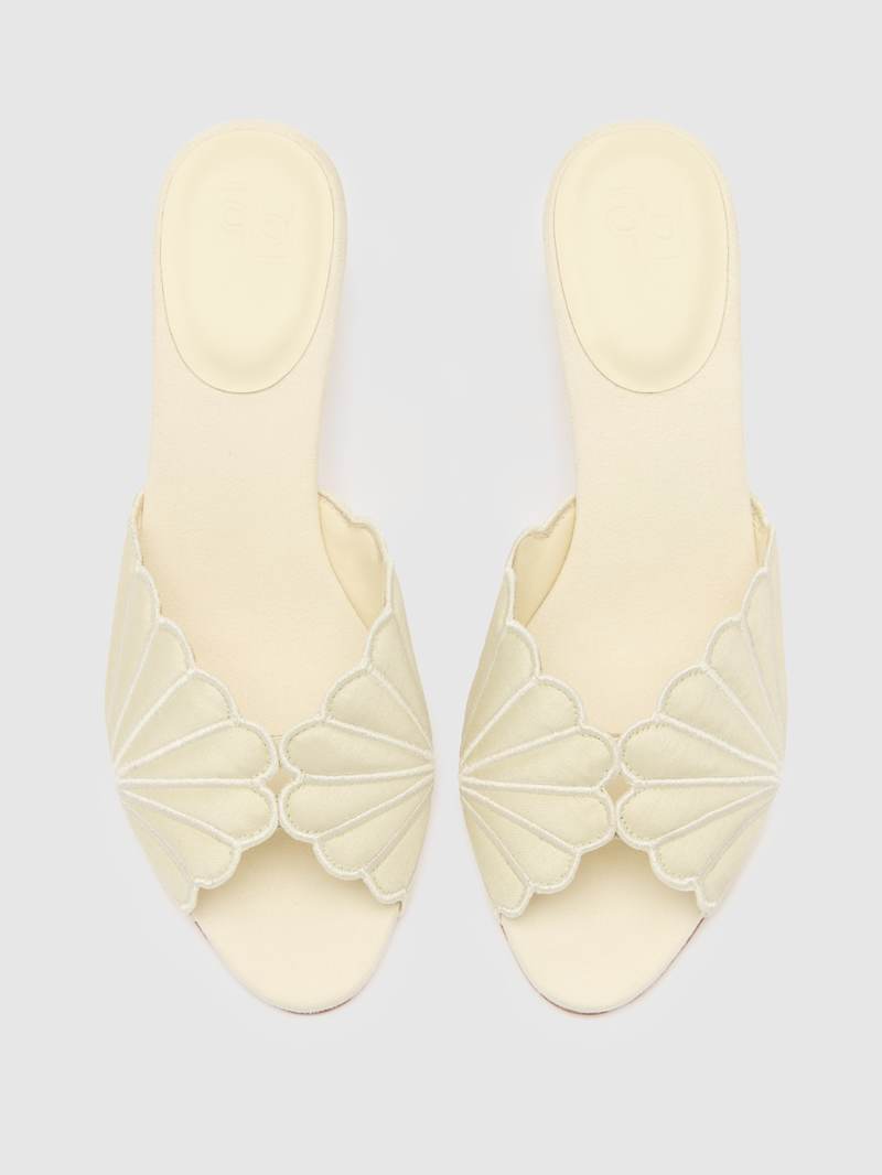 Waldena Block Heeled Mule