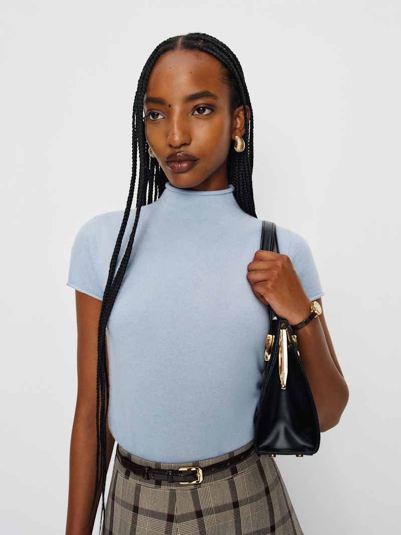 Harvest Thread Cashmere Mock Neck