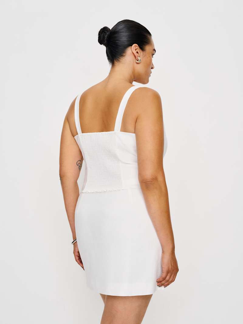 Juliet Linen Top Es