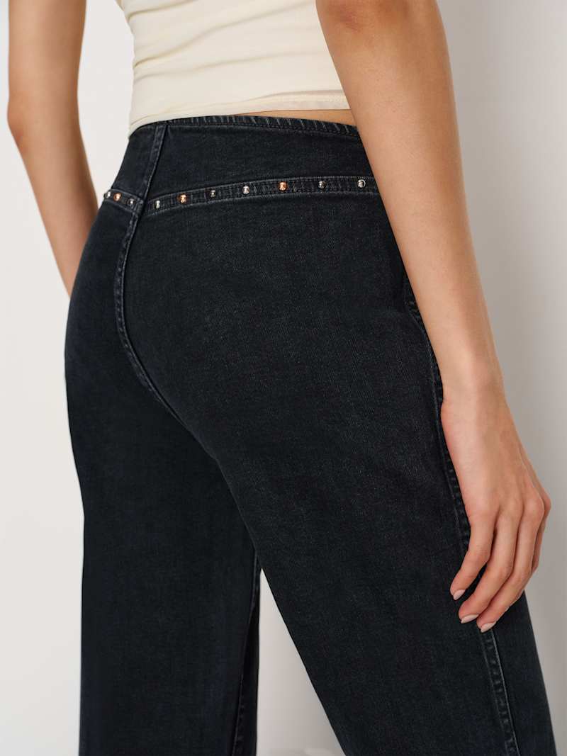 Rayla Super Stretch Low Rise Straight Jeans