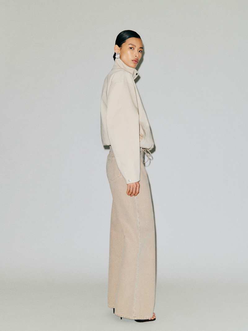Cary Low Rise Slouchy Wide Leg Long Jeans