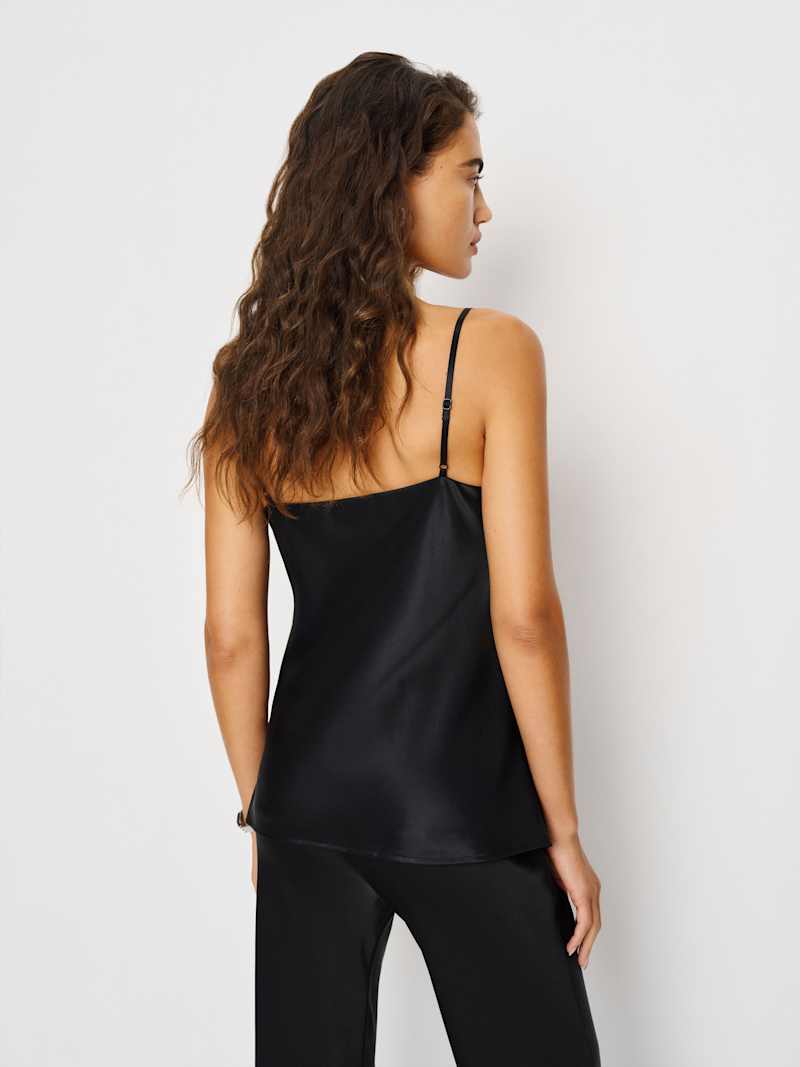 Lila Silk Top