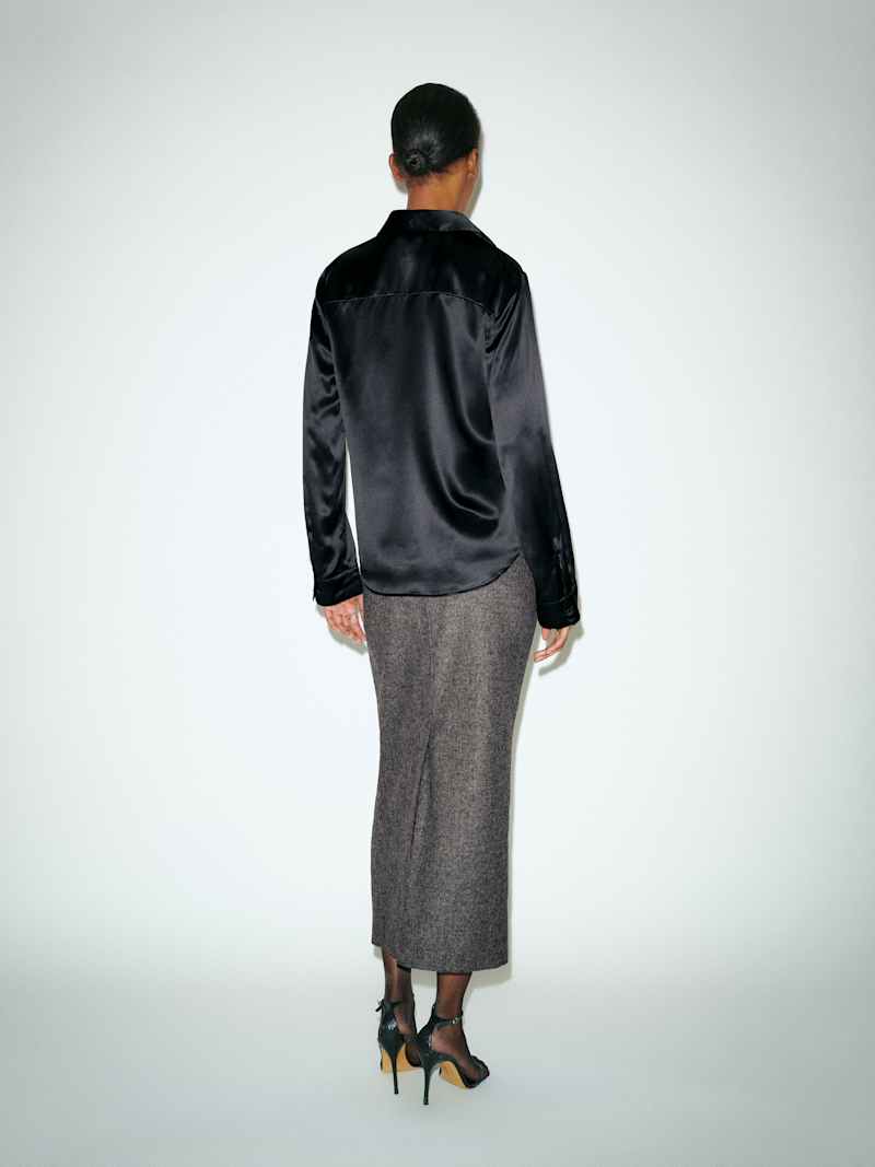 Alfie Relaxed Silk Shirt