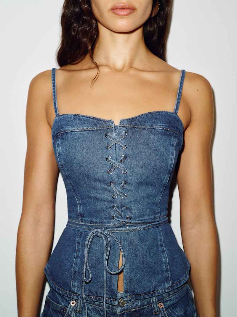 Clayten Denim Top