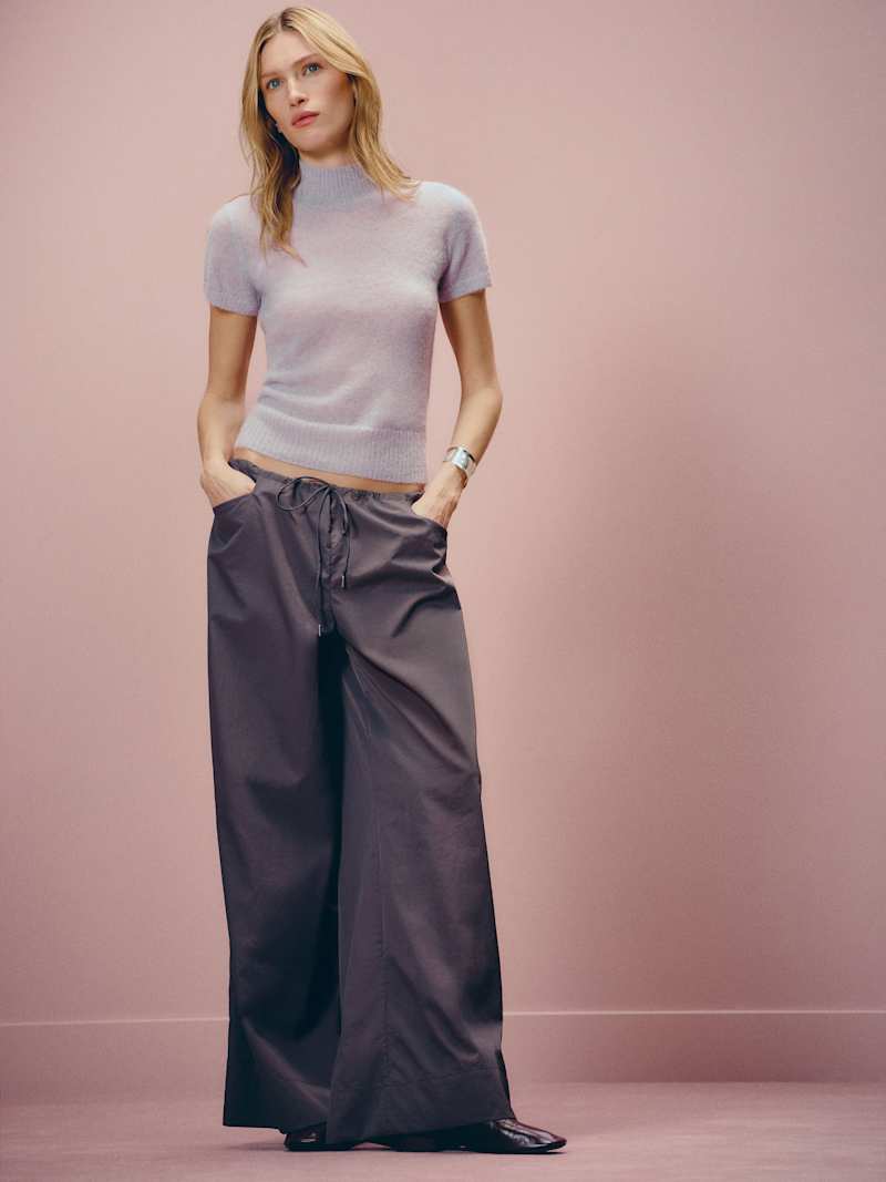 Laurel Sheer Alpaca Mock Neck