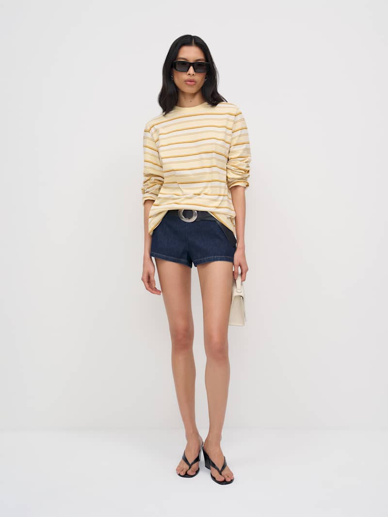 June 2 In Low Rise Denim Short