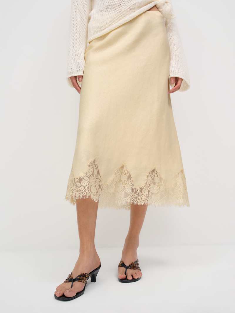 Carolina Linen Skirt