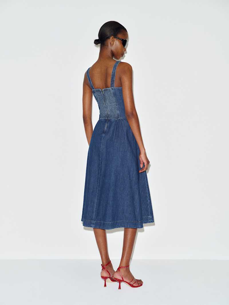 Janu Denim Midi Dress