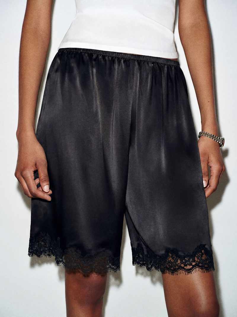 Clara Silk Bermuda Short