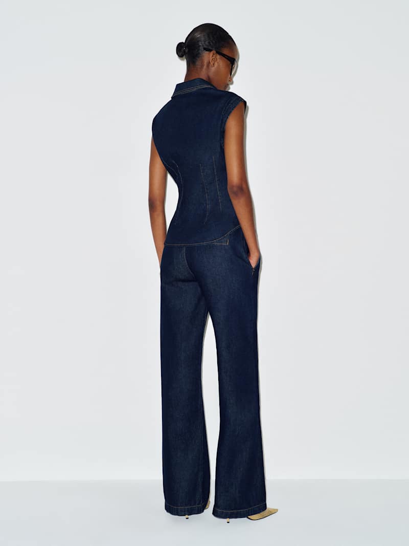 Veronica Denim Top