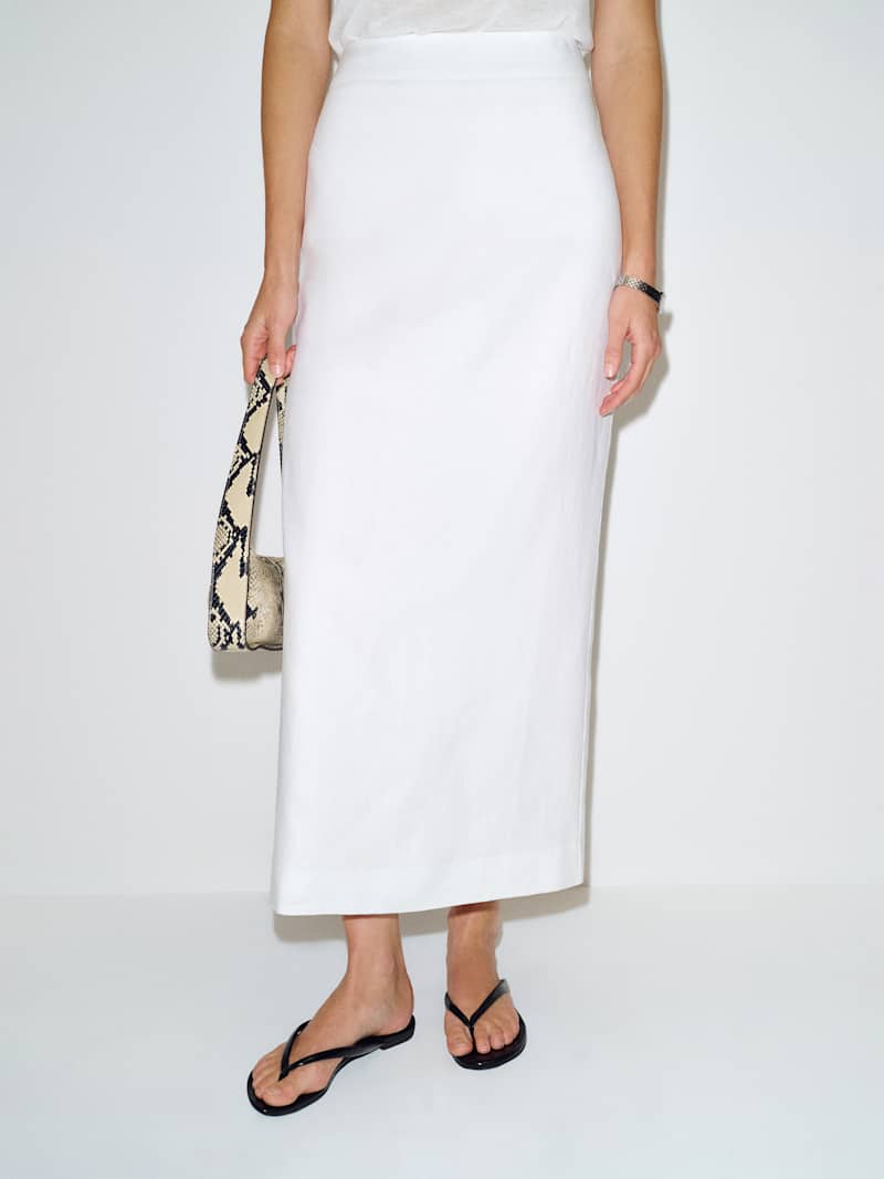 Lydia Linen Skirt