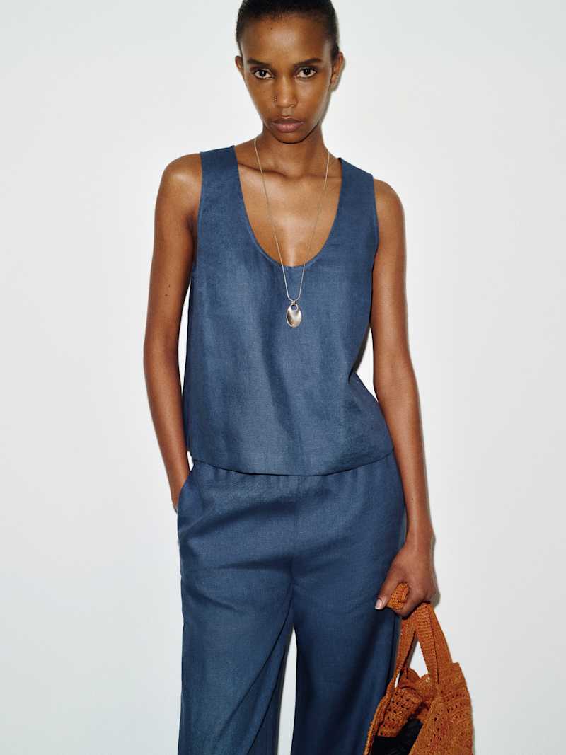 Lenora Linen Two Piece