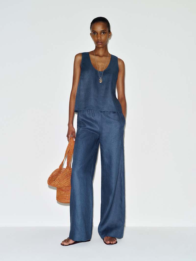 Lenora Linen Two Piece