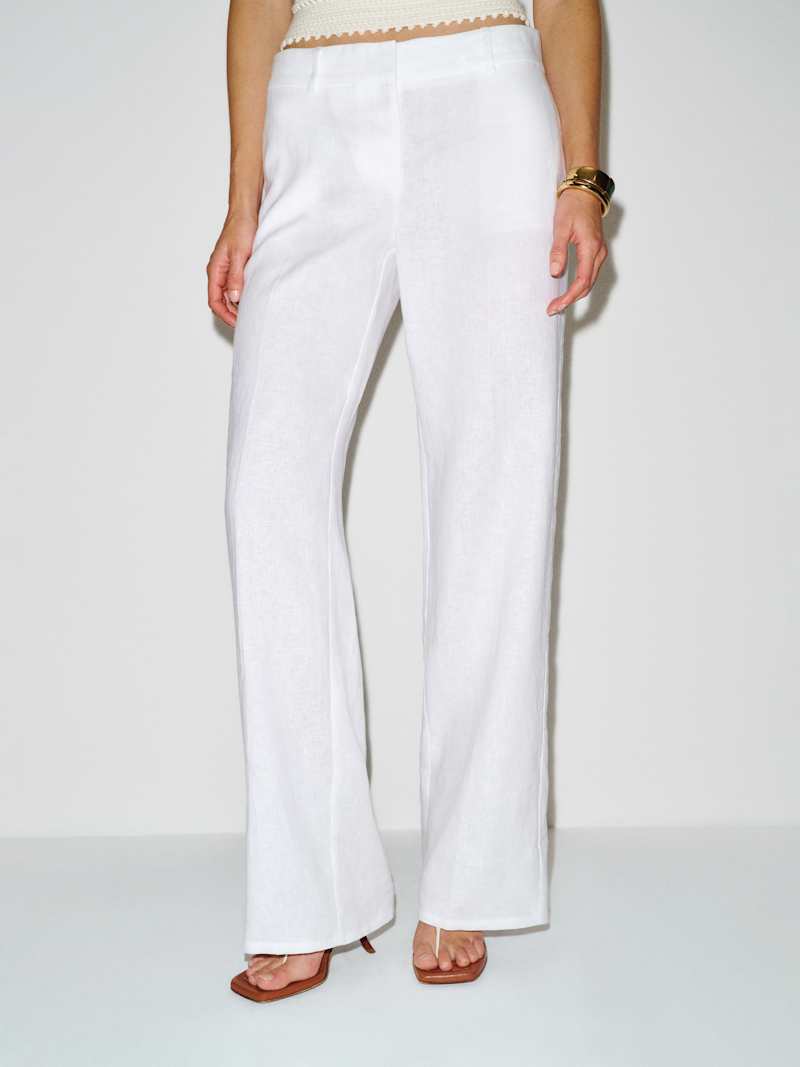 Gisele Low Rise Linen Pant