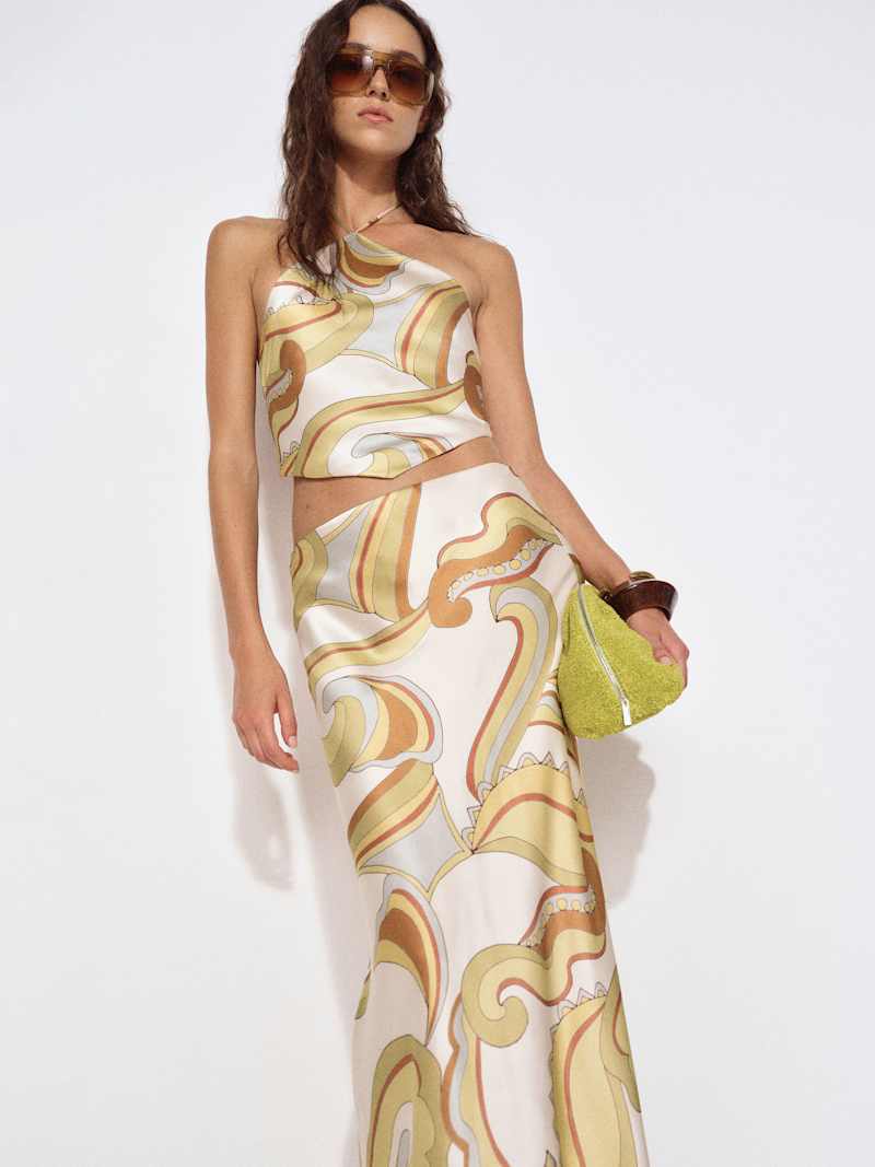 Effie Silk Two Piece