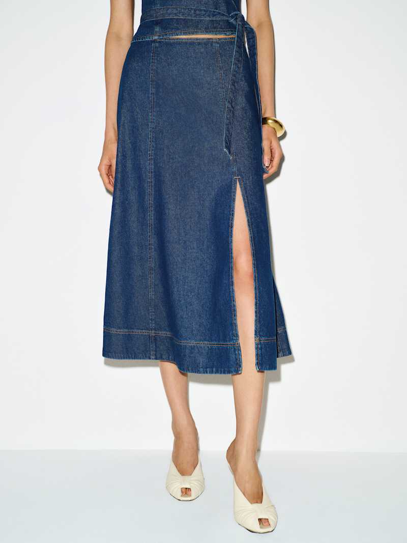 Susan Denim Two Piece