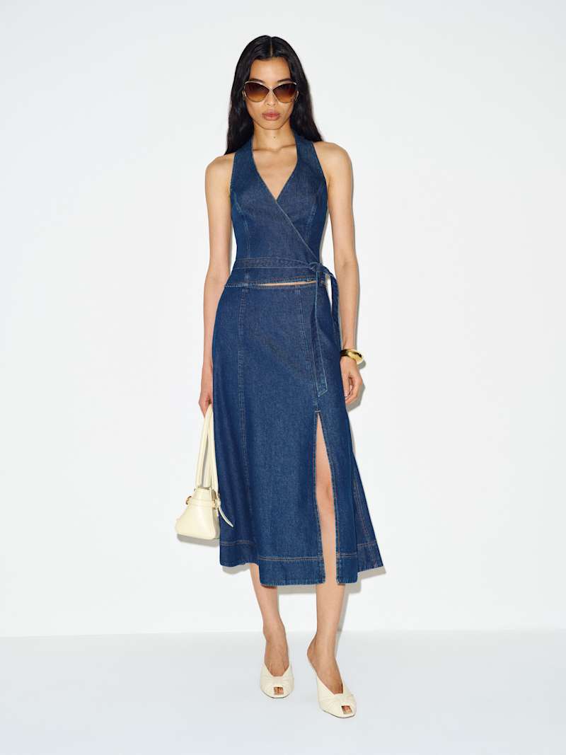 Susan Denim Two Piece
