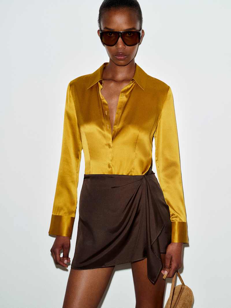 Milla Silk Skirt