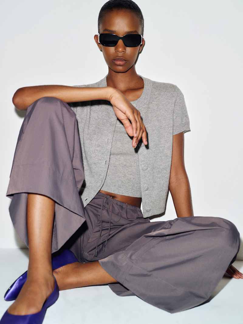 Flavia Cashmere Cardigan Set