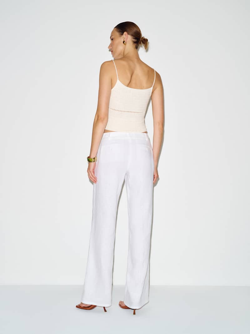 Gisele Low Rise Linen Short Pant